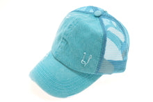 Load image into Gallery viewer, Distressed Mesh Back High Pony CC Ball Cap BT13